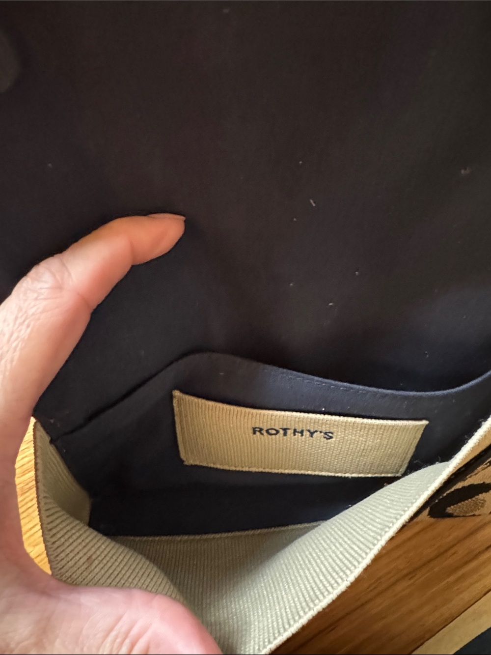 Rothy’s Brand Leopard Print Crossbody Belt Bag in Beige and Black - Picture 6 of 6